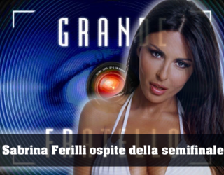 Sabrina Ferilli entra nella casa del Grande Fratello: sarà lei l'ospite della semifinale